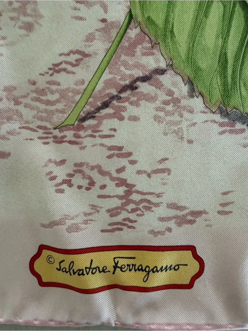 Salvatore Ferragamo Silk Scarf